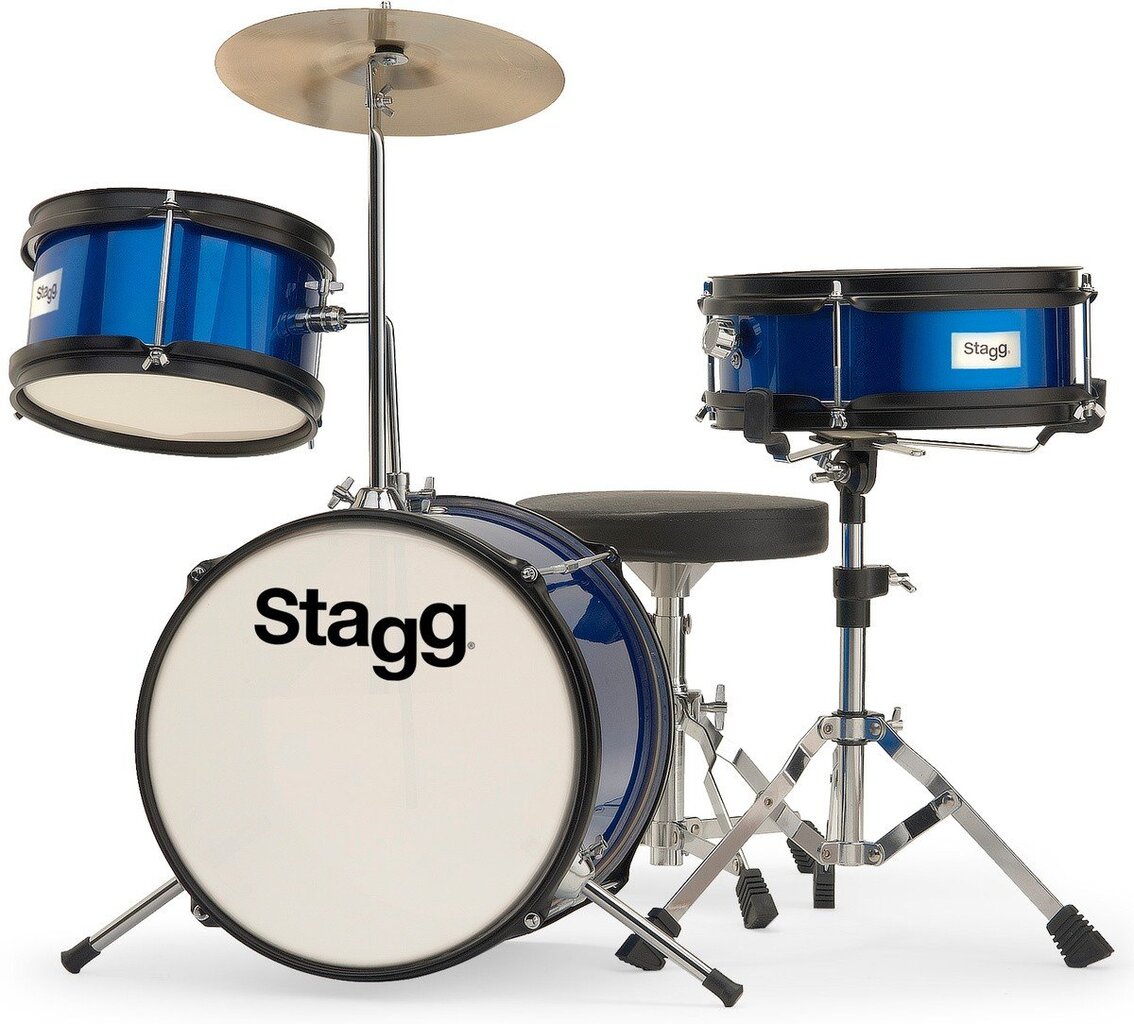 Stagg TIM JR 3/12B BL rummut lapsille hinta ja tiedot | Lyömäsoittimet | hobbyhall.fi