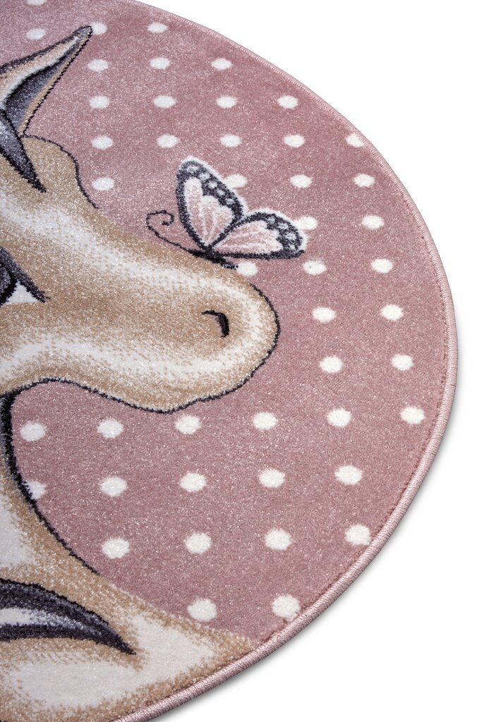Hanse Home lastenhuoneen matto Cute Unicorn, roosa, 80 cm hinta ja tiedot | Isot matot | hobbyhall.fi