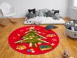 Hanse Home lasten matto Joulukuusi, punainen, 133 cm hinta ja tiedot | Isot matot | hobbyhall.fi