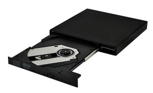 Ulkoinen CD-R/RW DVD-ROM -asema ja tallennin USB-liitännällä hinta ja tiedot | ISO Trade Autohifi | hobbyhall.fi