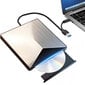 Ulkoinen CD-R/RW DVD-ROM -asema ja tallennin USB-liitännällä hinta ja tiedot | USB-sovittimet äänentoistoon | hobbyhall.fi