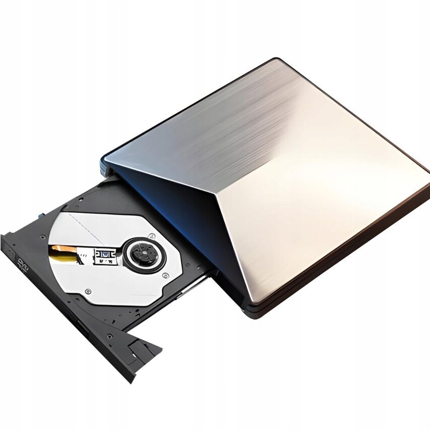 Ulkoinen CD-R/RW DVD-ROM -asema ja tallennin USB-liitännällä hinta ja tiedot | USB-sovittimet äänentoistoon | hobbyhall.fi