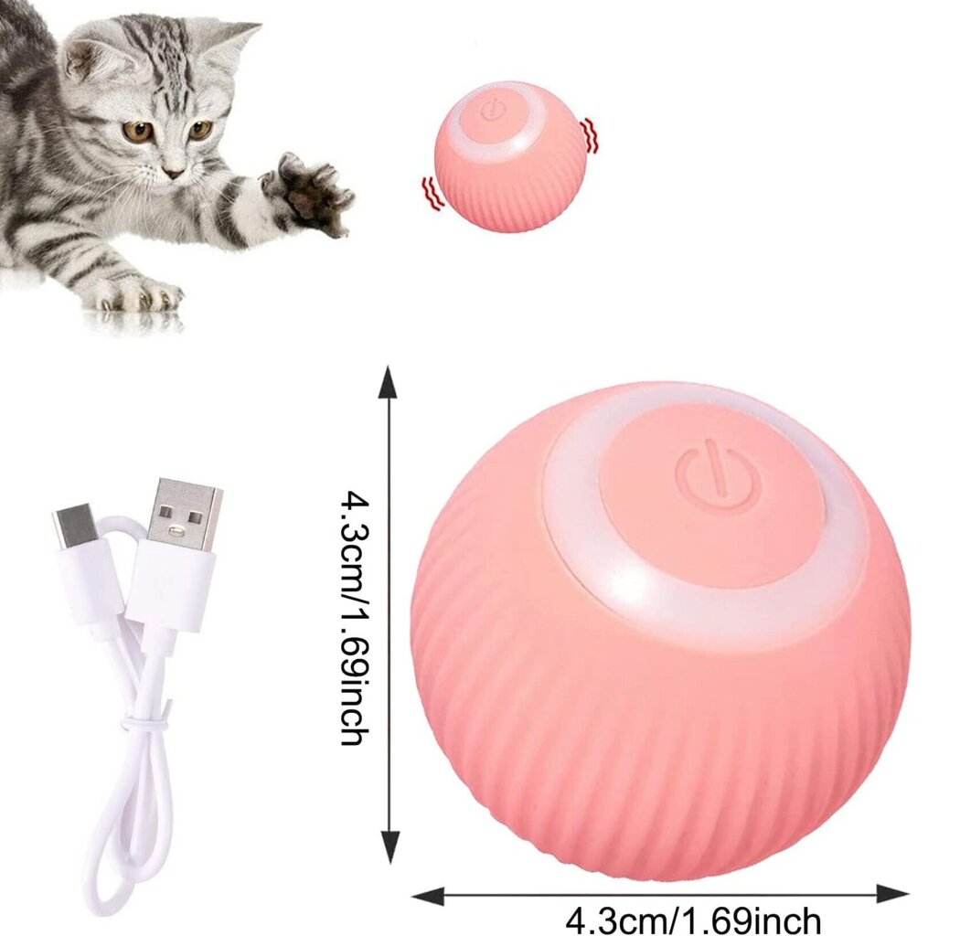 Interaktiivinen älypallo kissoille Smart Cat Ball hinta ja tiedot | Kissan lelut | hobbyhall.fi