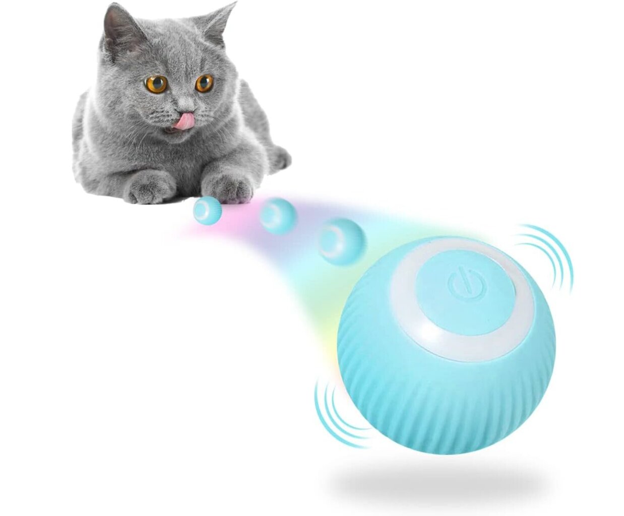 Interaktiivinen älypallo kissoille Smart Cat Ball hinta ja tiedot | Kissan lelut | hobbyhall.fi