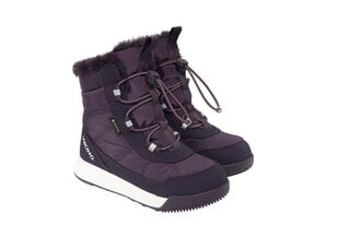 Viking AERY WARM GTX SL lasten talvikengät, tummanharmaa-violetti hinta ja tiedot | Lasten talvikengät | hobbyhall.fi