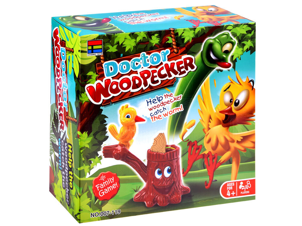 Doctor Woodpecker peli hinta ja tiedot | Kehittävät lelut | hobbyhall.fi