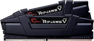G.Skill Ripjaws V DDR4, 2x8GB, 3200MHz, CL16 (F4-3200C16D-16GVKB) hinta ja tiedot | Muisti (RAM) | hobbyhall.fi