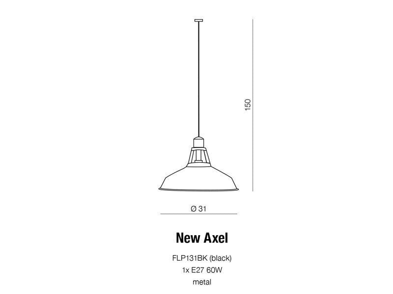 Riippuvalaisin Azzardo New Axel AZ1351 hinta ja tiedot | Riippuvalaisimet | hobbyhall.fi