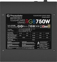 Thermaltake PS-TPG-0750FPCGEU-S hinta ja tiedot | Virtalähteet | hobbyhall.fi