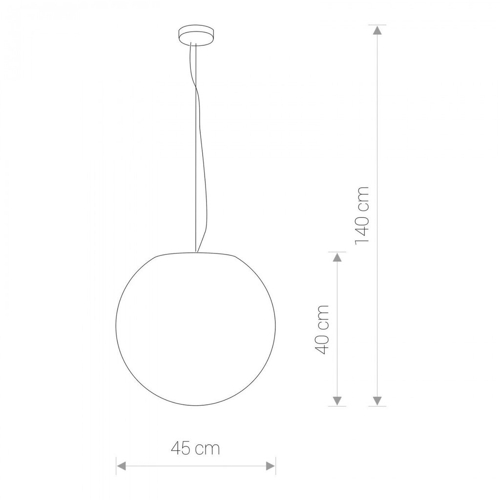 Nowodvorski Valaisin riippuvalaisin Cumulus M 9715 hinta ja tiedot | Riippuvalaisimet | hobbyhall.fi