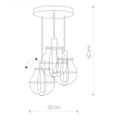 Nowodvorski Lighting riippuvalaisin Manufacture III 9740 hinta ja tiedot | Riippuvalaisimet | hobbyhall.fi