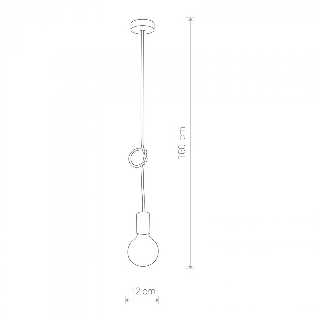 Nowodvorski Lighting riippuvalaisin Cable musta-kupari I 9747 hinta ja tiedot | Riippuvalaisimet | hobbyhall.fi