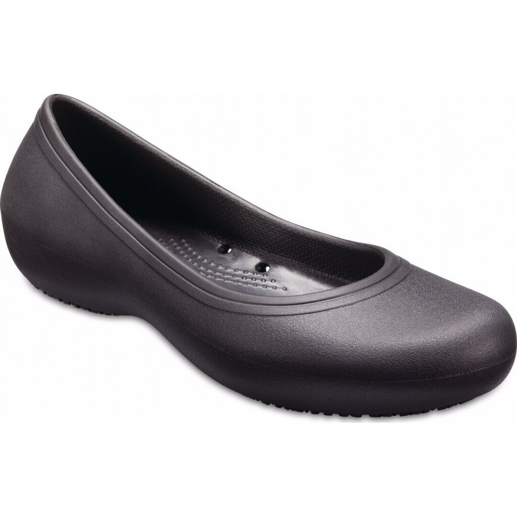 Crocs™ naisten vapaa-ajan kengät Kadee II Work Flat, musta hinta ja tiedot | Naisten kengät | hobbyhall.fi