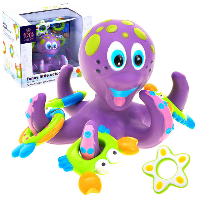 Kylpyhuoneen lelu Octopus hinta ja tiedot | Vauvan lelut | hobbyhall.fi