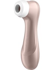 SATISFYER PRO 2 ILMAPULSSISTIMULAATTORI - kultaa hinta ja tiedot | BDSM ja fetissit | hobbyhall.fi