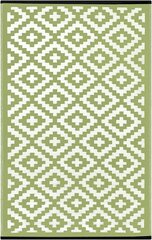 Green Decore matto, 120x180 cm, vihreä/valkoinen hinta ja tiedot | Isot matot | hobbyhall.fi