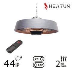 Infraraudonųjų spindulių šildytuvas Heatum H2000R VERSE SILVER hinta ja tiedot | Lämmittimet | hobbyhall.fi