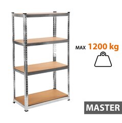 Sandėliavimo lentynos stelažai 180x120x60 MASTER (2 vnt) hinta ja tiedot | Varastohyllyt | hobbyhall.fi