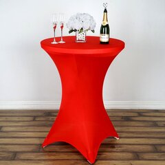 Stretch pöytäliina Restly 110x80, punainen hinta ja tiedot | Huonekalujen päälliset | hobbyhall.fi