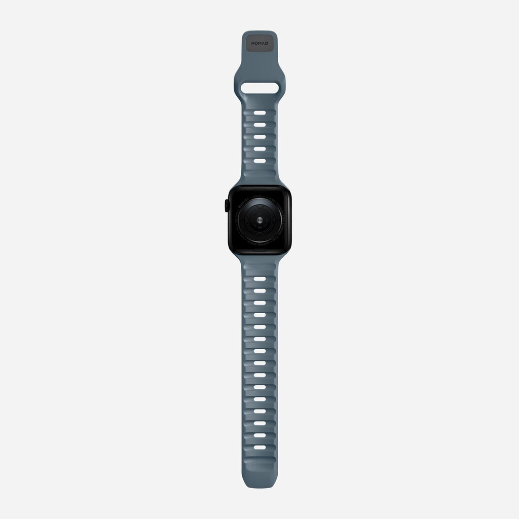 NOMAD Sport Strap M/L, marine blue - Apple Watch Ultra, Series 8, 7 (45mm), Series 6, SE (44mm) hinta ja tiedot | Älykellojen ja aktiivisuusrannekkeiden lisätarvikkeet | hobbyhall.fi