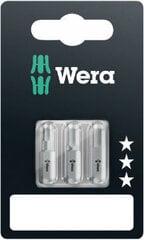 Wera 840/1 Vakioterät HEX-Plus 4.0 + 5.0 + 6.0 x 25mm hinta ja tiedot | Käsityökalut | hobbyhall.fi