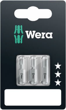 Wera 840/1 Vakioterät HEX-Plus 4.0 + 5.0 + 6.0 x 25mm hinta ja tiedot | Käsityökalut | hobbyhall.fi