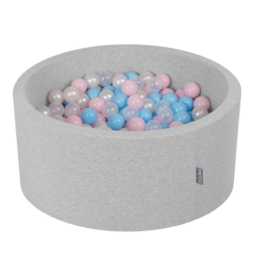 KiddyMoon 200 ∅ 7cm/2.75in pehmeät muoviset leikkipallot , sininen/vaaleanpunainen/helmi hinta ja tiedot | Vauvan lelut | hobbyhall.fi