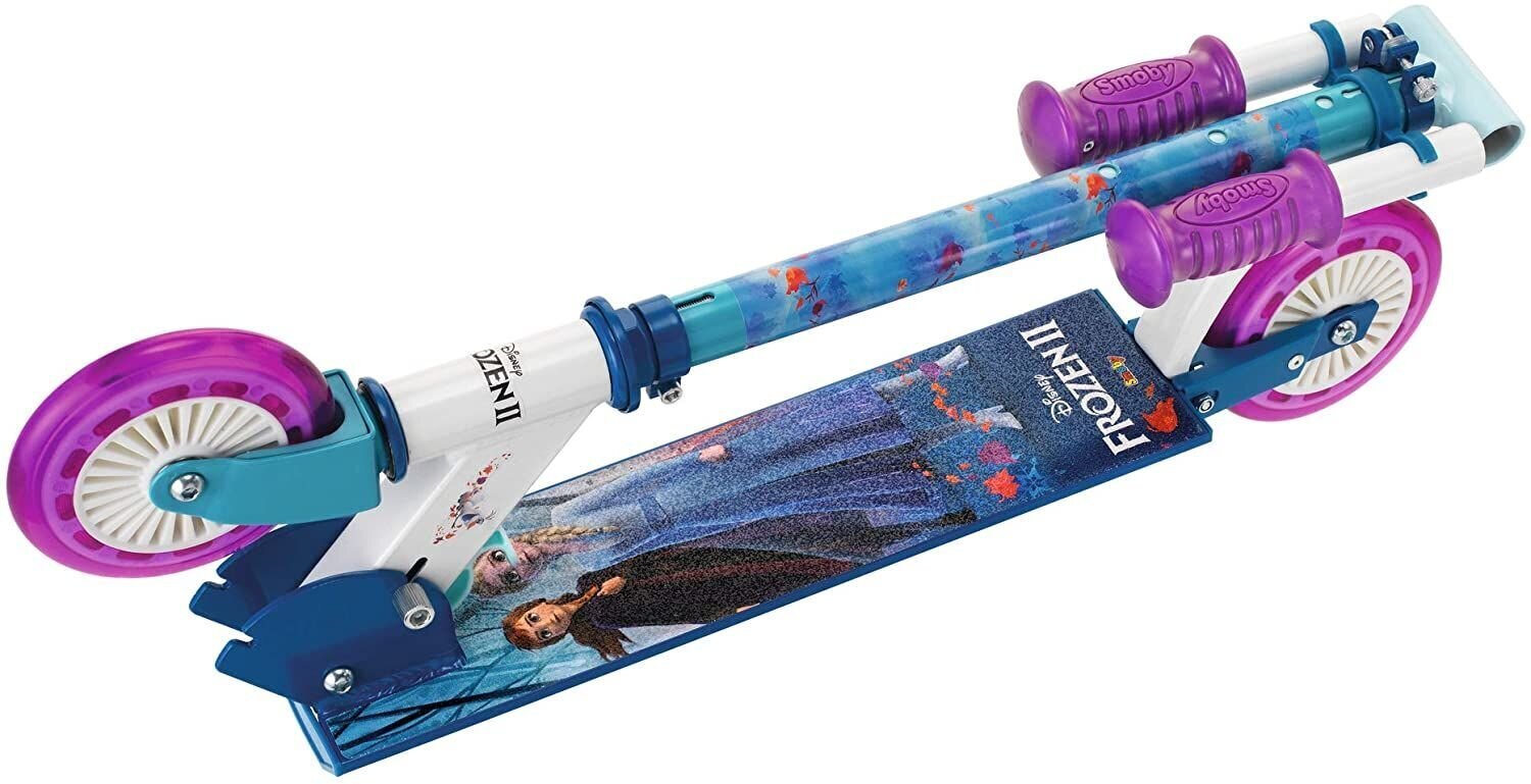 Smoby Frozen II, 7600750363 lasten potkulauta hinta ja tiedot | Potkulaudat | hobbyhall.fi