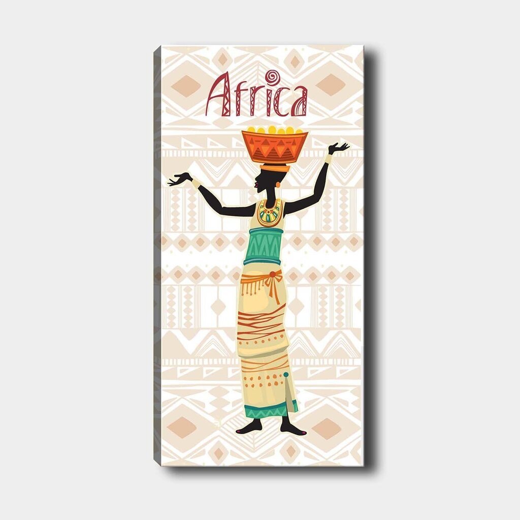 Sisustustaulu Afrikka, 30 x 80 cm hinta ja tiedot | Taulut | hobbyhall.fi