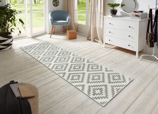 Hanse Home Nordic -matto, 80 x 200 cm, harmaa hinta ja tiedot | Isot matot | hobbyhall.fi