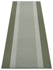Hanse Home Band -matto, 80 x 200 cm, vihreä hinta ja tiedot | Isot matot | hobbyhall.fi