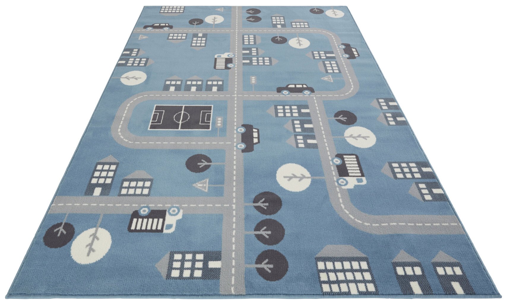 Lastenhuoneen matto Town, 160x220 cm hinta ja tiedot | Isot matot | hobbyhall.fi