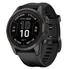 Garmin fēnix® 7S Pro Sapphire Solar Edition 42mm 010-02776-11 hinta ja tiedot | Älykellot | hobbyhall.fi