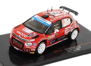 Citroen C3 Rally 2 #21 WRC2 Rallye Ypern 2022 Y.Rossel/B.Boulloud IXO 1:43 RAM878 hinta ja tiedot | Pienoismallit | hobbyhall.fi