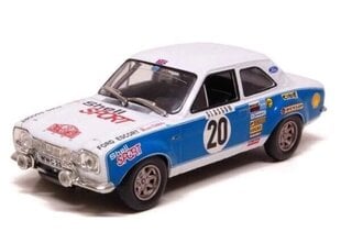 Ford Escort MKI RS 1600 #20 Rallye Monte Carlo 1973 H.Mikkola /J.Porter IXO 1:18 18RMC140 hinta ja tiedot | Pienoismallit | hobbyhall.fi