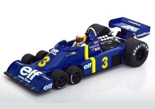 Tyrrell P34 #3 GP Schweden 1976 J.Scheckter MCG 1:18 MCG18614 hinta ja tiedot | Pienoismallit | hobbyhall.fi