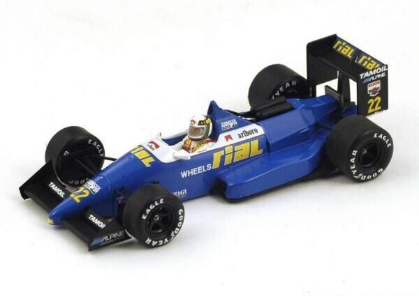 Rial ARC1 #22 Belgium GP 1988 Andresa De Cesaris SPARK 1:43 S4311 hinta ja tiedot | Pienoismallit | hobbyhall.fi
