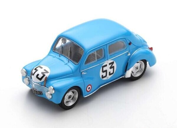 Renault 4CV 1063 #53 24H Le Mans 1952 Y. Lesur - A. Briat SPARK 1:43 S5225