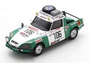 Citroen DS #106 Paris Dakar 1980 Bertrand Roncin - Benoît Bizet SPARK 1:43 S5537 hinta ja tiedot | Pienoismallit | hobbyhall.fi