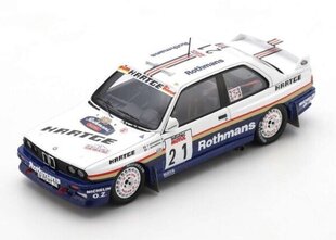 BMW E30 #21 Tour de Corse Rallye de France 1989 P. Bernardini SPARK 1:43 S8485 hinta ja tiedot | Pienoismallit | hobbyhall.fi