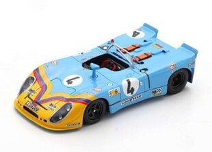 Porsche 908/02 #4 24H Le Mans 1973 G. Ortega - F. Merello SPARK 1:43 S9782 hinta ja tiedot | Pienoismallit | hobbyhall.fi