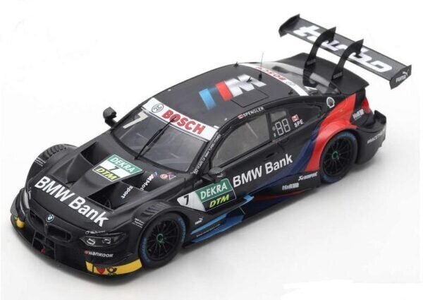 BMW M4 DTM #7 BMW TEAM RMG Hockenheim 2019 B.Spengler SPARK 1:43 SG637 hinta ja tiedot | Pienoismallit | hobbyhall.fi