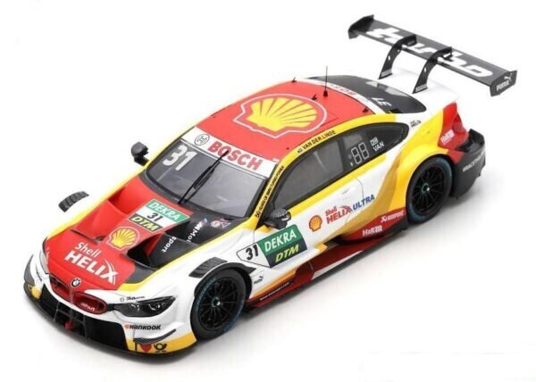 BMW M4 DTM #31 BMW TEAM RBM Hockenheim 2019 S.Linde SPARK 1:43 SG640 hinta ja tiedot | Pienoismallit | hobbyhall.fi