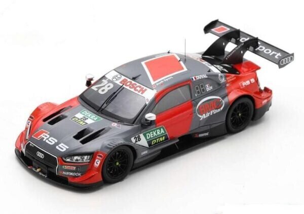 Audi RS 5 DTM 2020 #28 Audi Sport Team Phoenix Loïc Duval SPARK 1:43 SG653 hinta ja tiedot | Pienoismallit | hobbyhall.fi