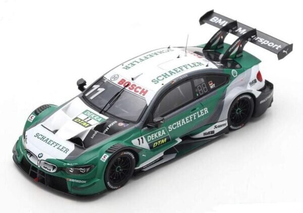 BMW M4 DTM #11 BMW TEAM RMG Hockenheim 2020 M.Wittmann SPARK 1:43 SG661 hinta ja tiedot | Pienoismallit | hobbyhall.fi