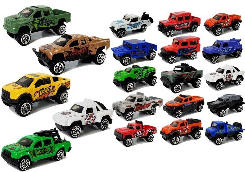 Jeep maasturisarja, 20 kpl. hinta ja tiedot | Poikien lelut | hobbyhall.fi