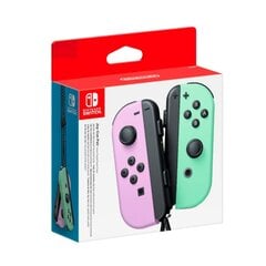 Joy-Con Pair Pastel Purple/Pastel Green (Nintendo Switch) hinta ja tiedot | Pelikonsolitarvikkeet | hobbyhall.fi