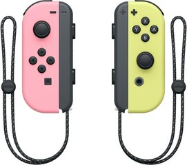 Joy-Con Pair Pastel Pink/Pastel Yellow (Nintendo Switch) hinta ja tiedot | Pelikonsolitarvikkeet | hobbyhall.fi