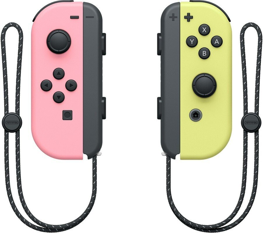 Joy-Con Pair Pastel Pink/Pastel Yellow (Nintendo Switch) hinta ja tiedot | Pelikonsolitarvikkeet | hobbyhall.fi