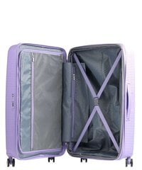 American Tourister keskikokoinen matkalaukku Soundbox Spinner Lavender Expandable 67cm, violetti hinta ja tiedot | Matkalaukut ja matkakassit | hobbyhall.fi